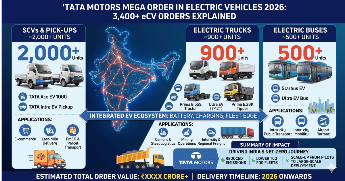 TATA Motors Mega Order in Electric Vehicles 2026