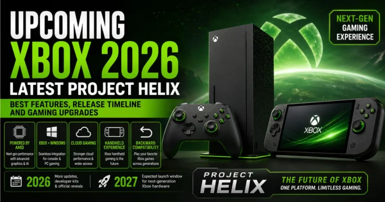 Upcoming Xbox 2026: Latest Project Helix Best Features, Release Timeline and Gaming Upgrades